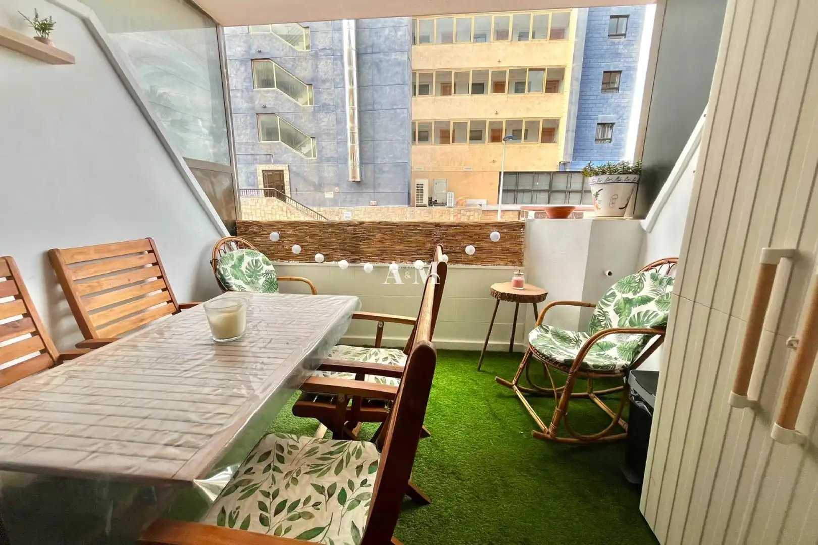 Terrace of Flat for rent in Torrevieja  with Heating, Terrace and Furnished