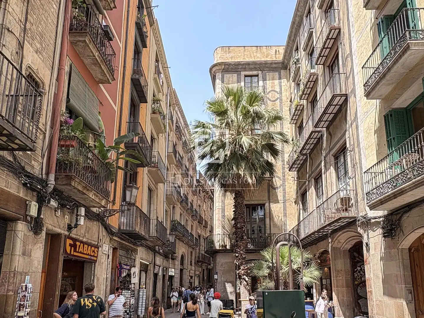 Vista exterior de Piso en venta en Barcelona con Parquet, Terraza y Balcón