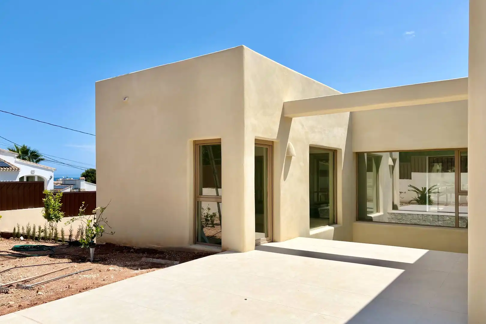 Exterior view of Houses for sale in Jávea / Xàbia  with Air Conditioner, Heating and Private garden