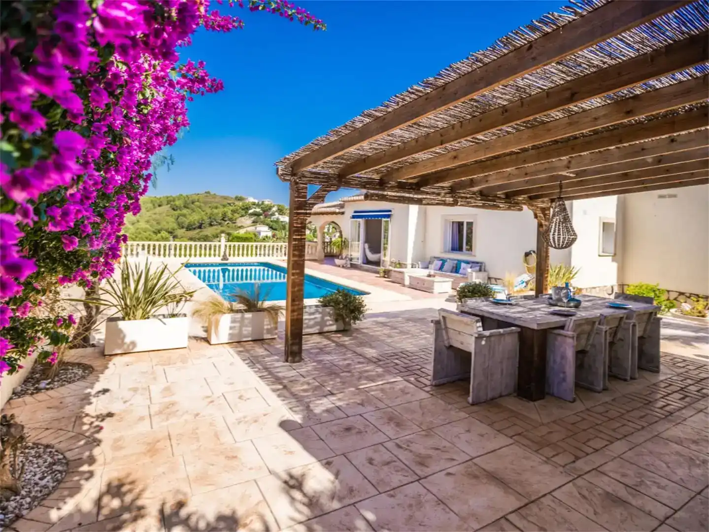 Terraza de Casa o chalet en venta en Jávea / Xàbia con Aire acondicionado y Piscina