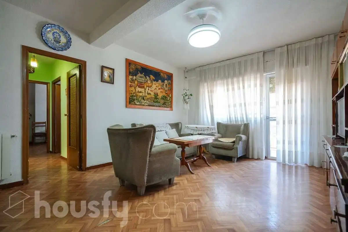Sala de estar de Piso en venta en Leganés con Calefacción y Terraza