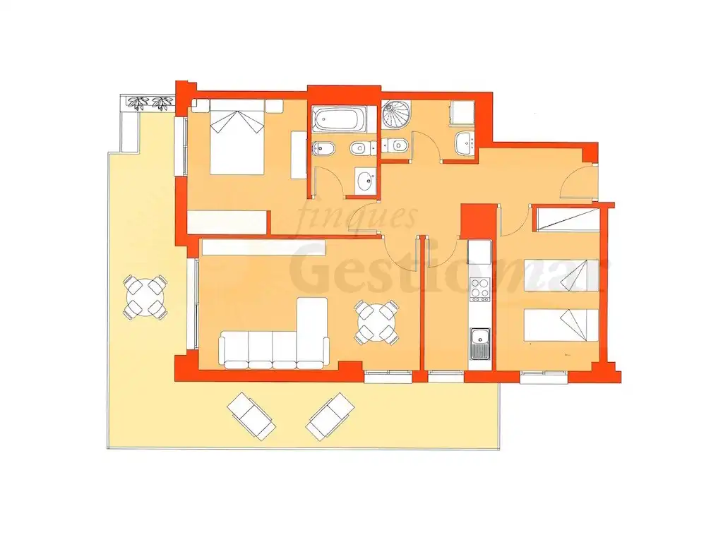 Apartamento en venta en Cambrils
