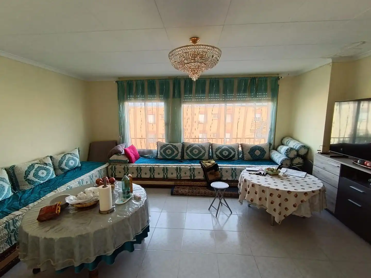Sala de estar de Piso en venta en Sabadell con Calefacción