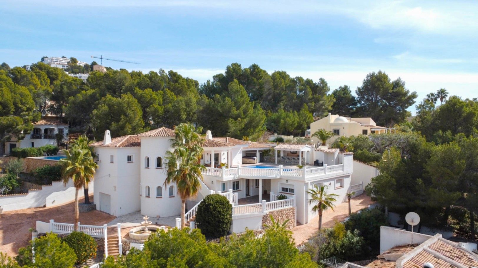 Exterior view of Country house for sale in Altea  with Air Conditioner, Heating and Private garden