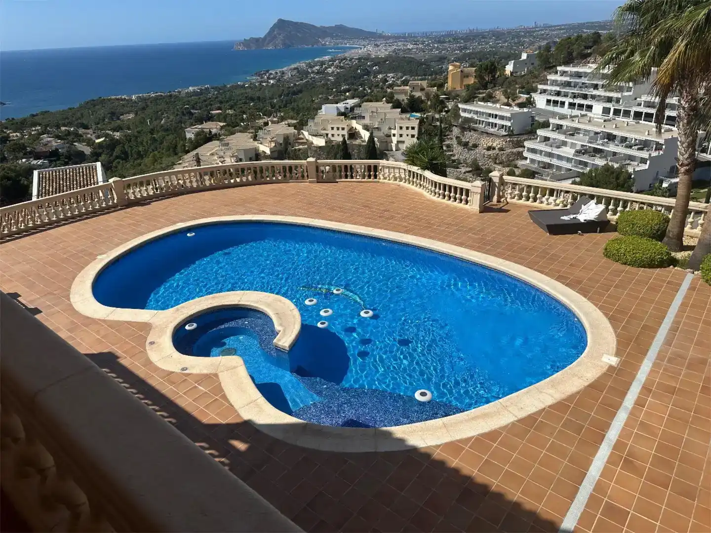 Swimming pool of Houses for rent in Altea  with Air Conditioner, Private garden and Parquet flooring