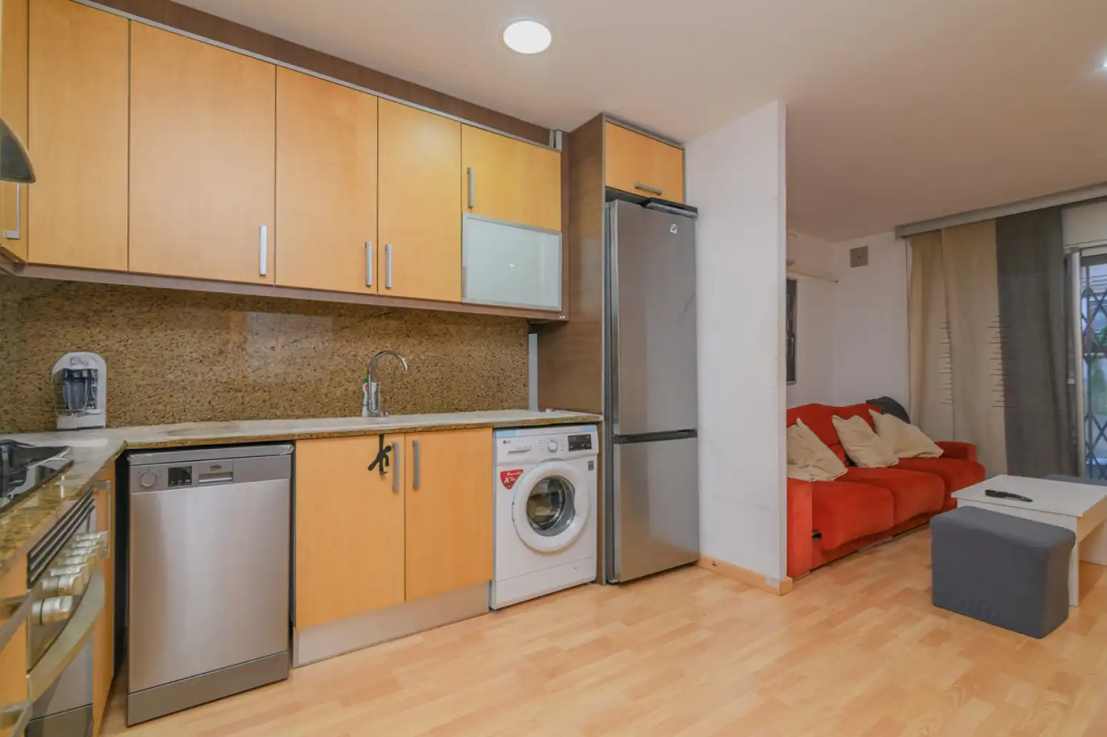Kitchen of Flat for sale in Sant Boi de Llobregat  with Parquet flooring and Terrace
