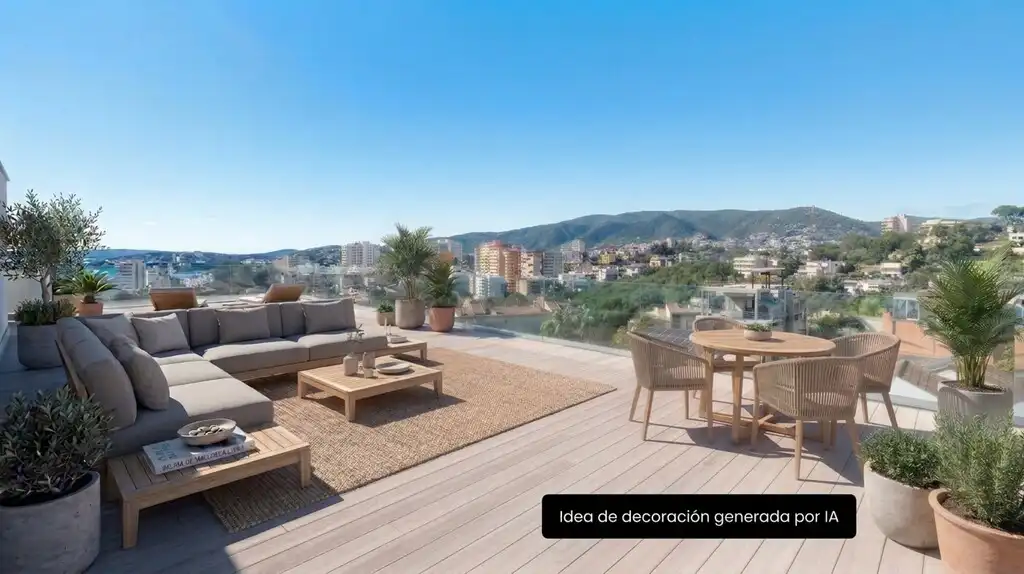 Penthouse mit Pool zum Verkauf in Ponent