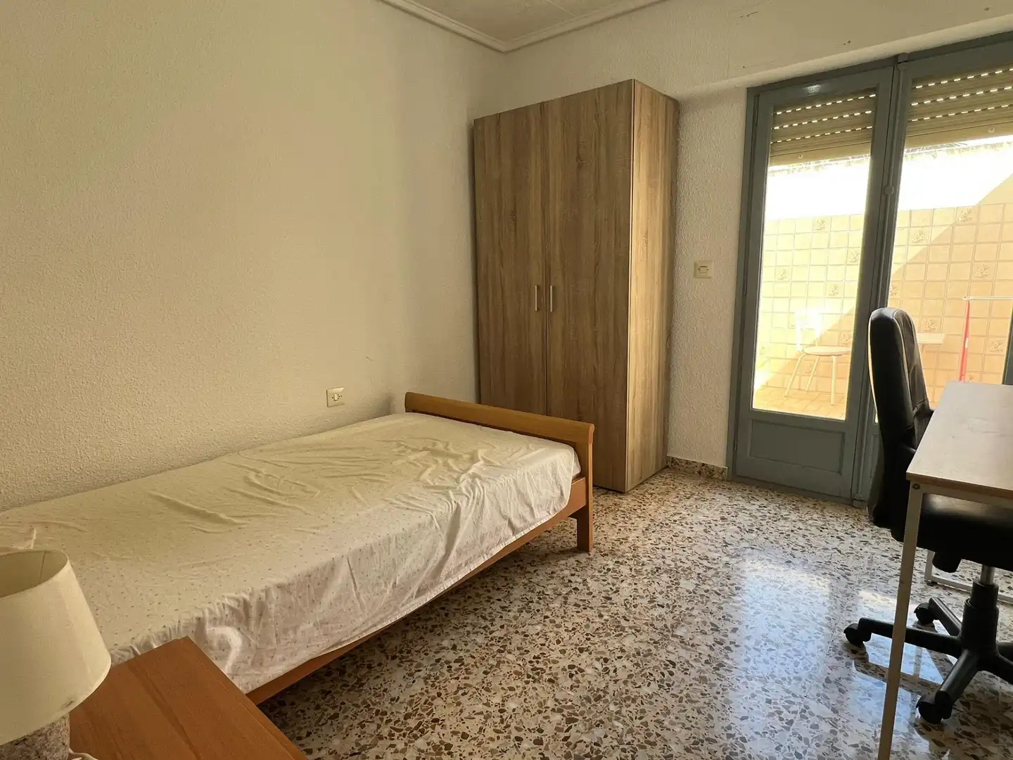 Schlafzimmer von Wohnung zur untervermieten in Elche / Elx mit Terrasse und Möbliert