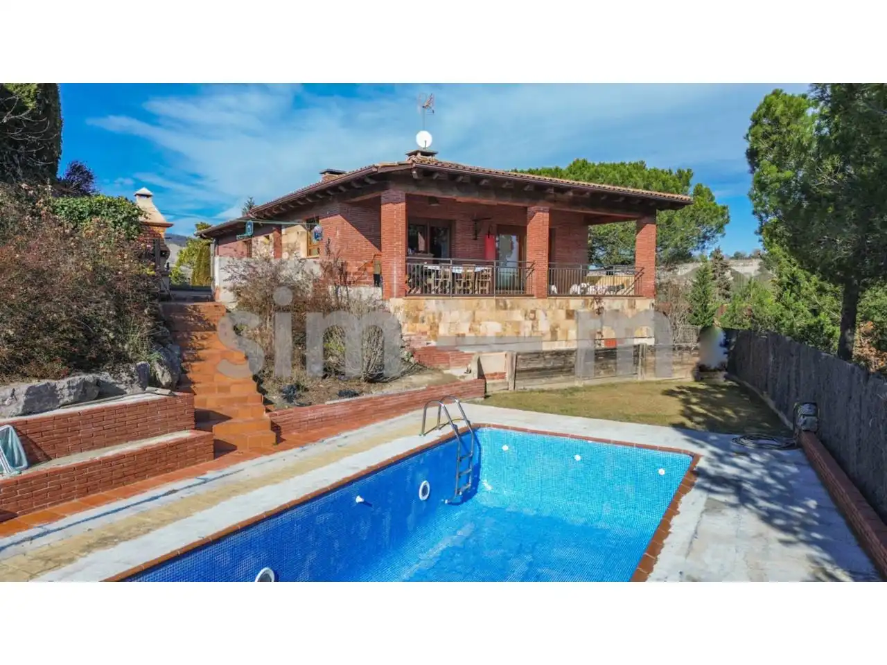 Piscina de Casa o xalet de lloguer en Tona amb Aire condicionat, Calefacció i Jardí privat