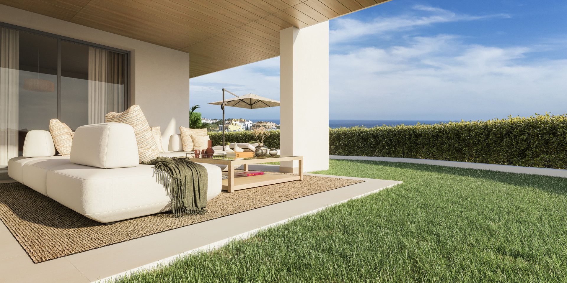 Terrace of Planta baja for sale in Manilva  with Air Conditioner, Private garden and Terrace