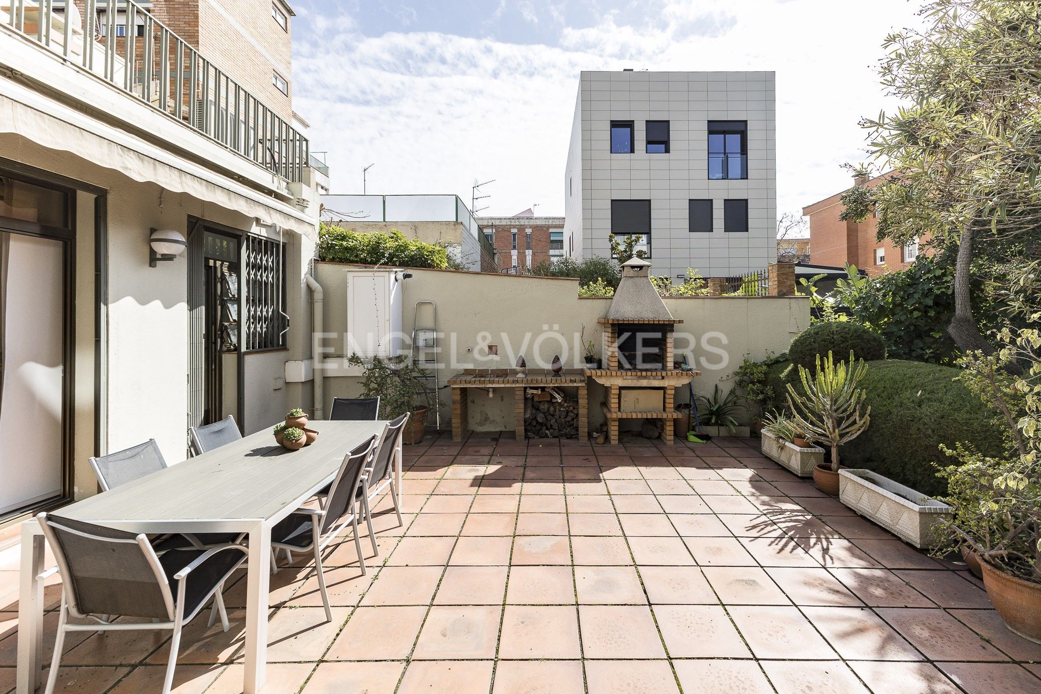 Terraza de Casa o chalet en venta en  Barcelona Capital con Calefacción, Jardín privado y Terraza