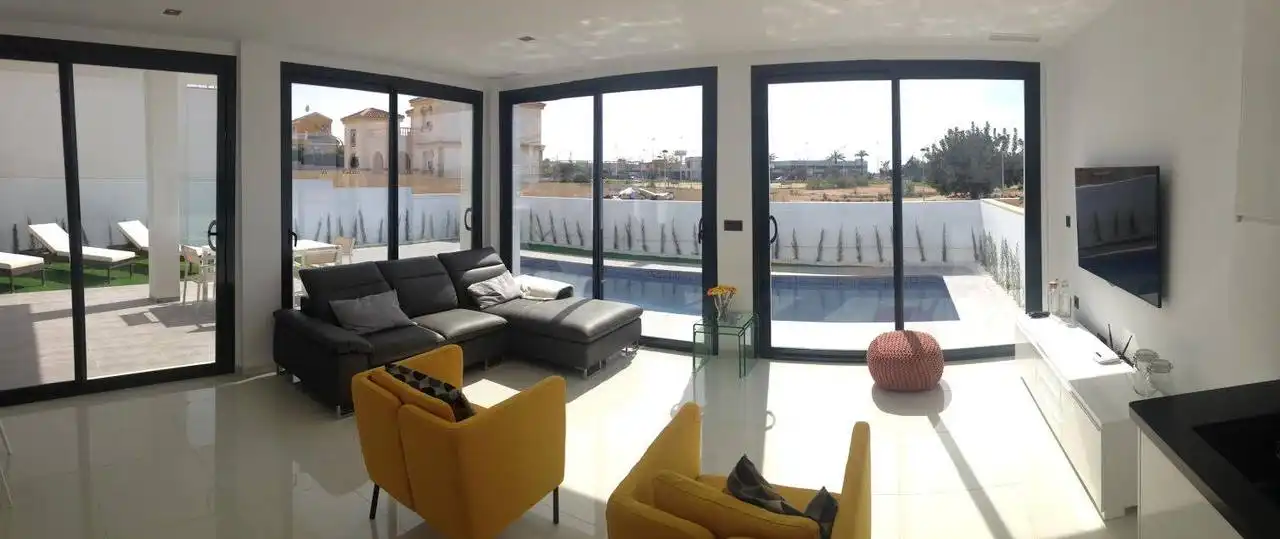 Sala de estar de Casa o chalet en venta en La Romana con Piscina
