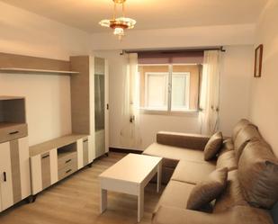 Sala d'estar de Pis de lloguer en A Coruña Capital  amb Terrassa