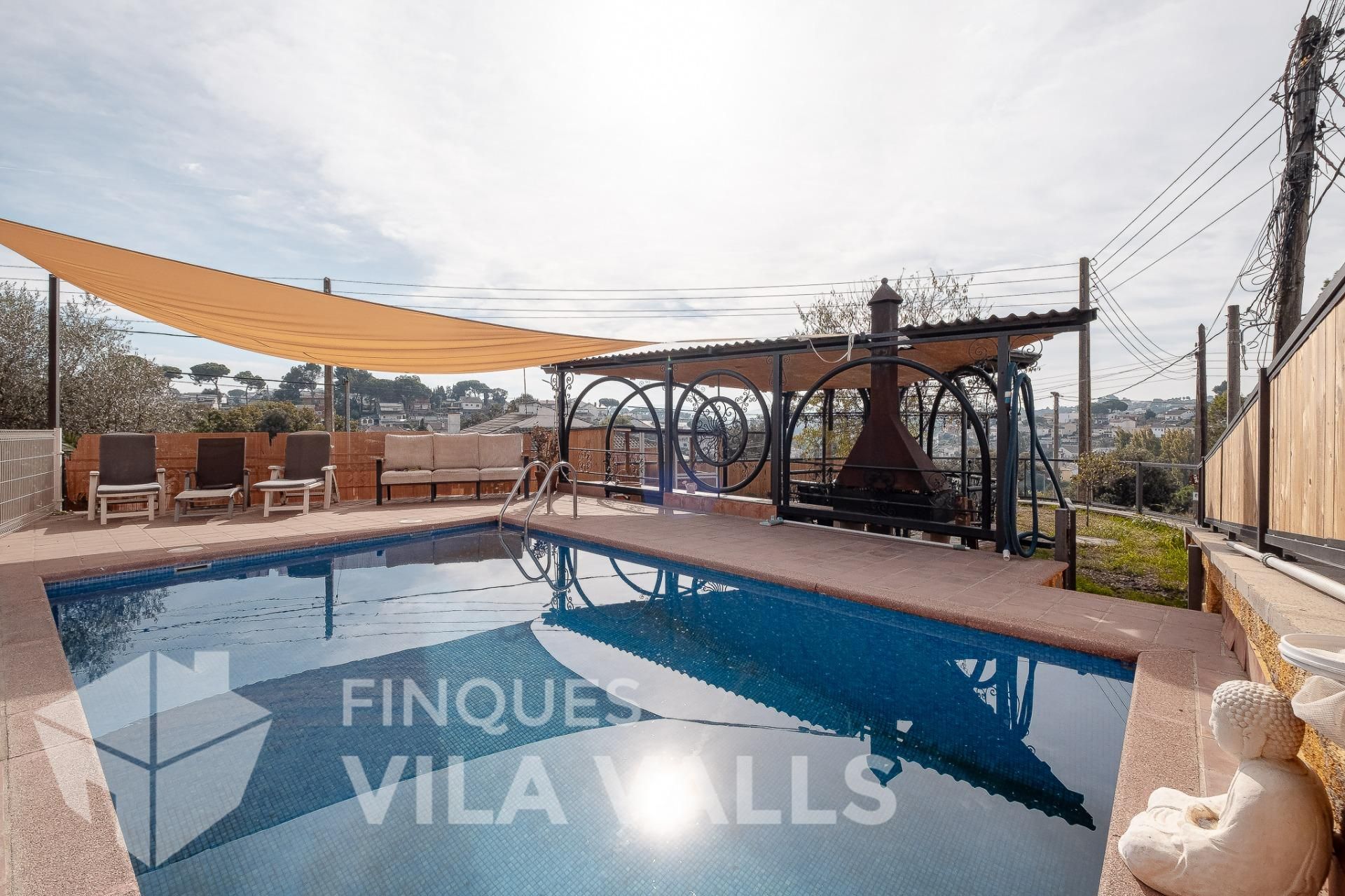 Swimming pool of House or chalet for sale in Lliçà d'Amunt  with Heating, Private garden and Terrace