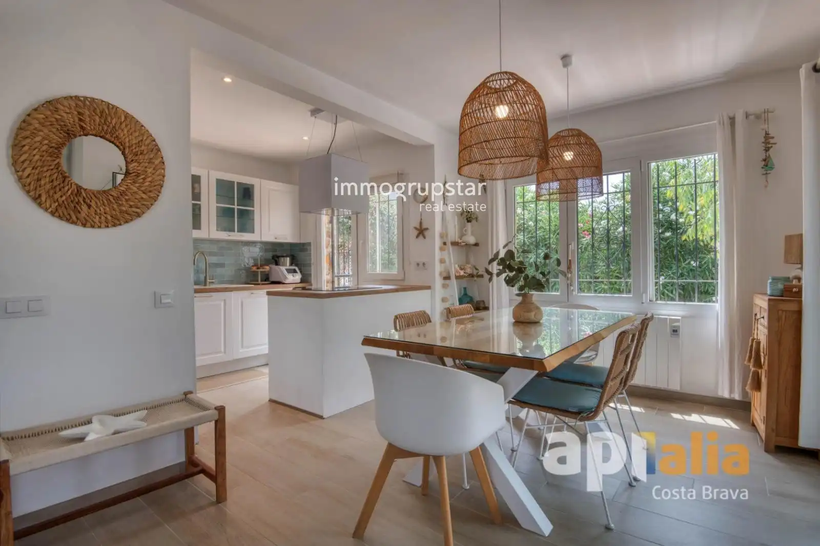 Comedor de Casa o chalet en venta en Calonge i Sant Antoni con Calefacción, Terraza y Piscina