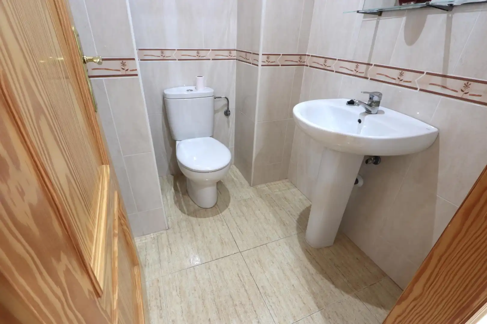Bathroom of Flat for sale in Fuente Álamo de Murcia  with Air Conditioner, Heating and Terrace