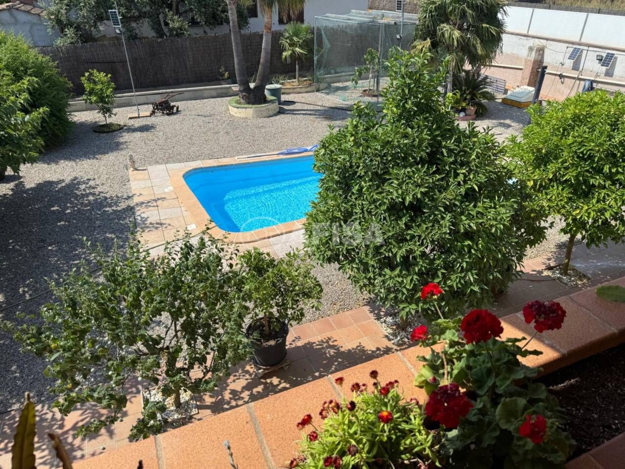 Jardín de Casa o chalet en venta en Sils con Aire acondicionado, Calefacción y Jardín privado