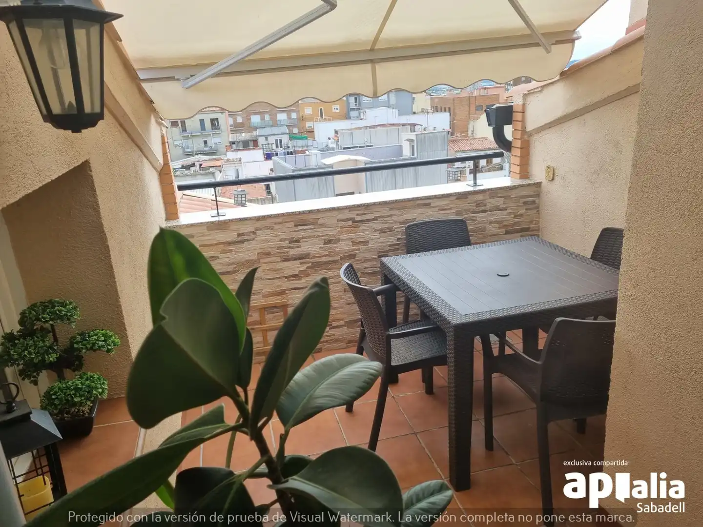Terrace of Attic for sale in Sabadell  with Heating, Terrace and Furnished