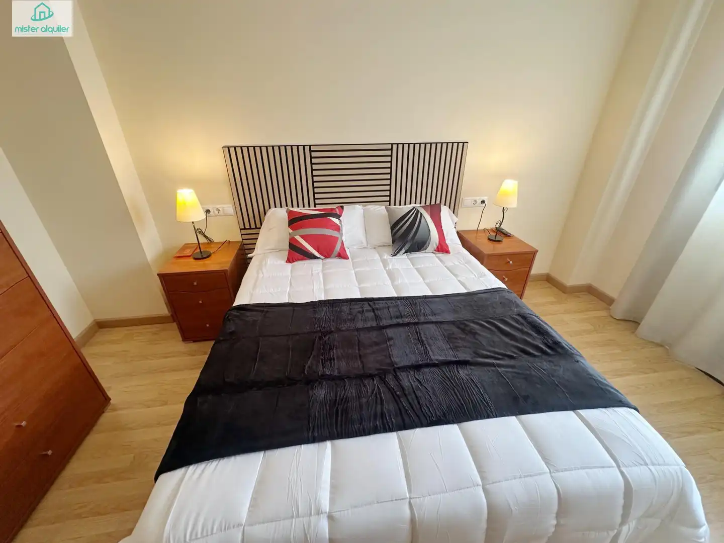 Bedroom of Apartments for rent in El Campello  with Air Conditioner, Heating and Private garden