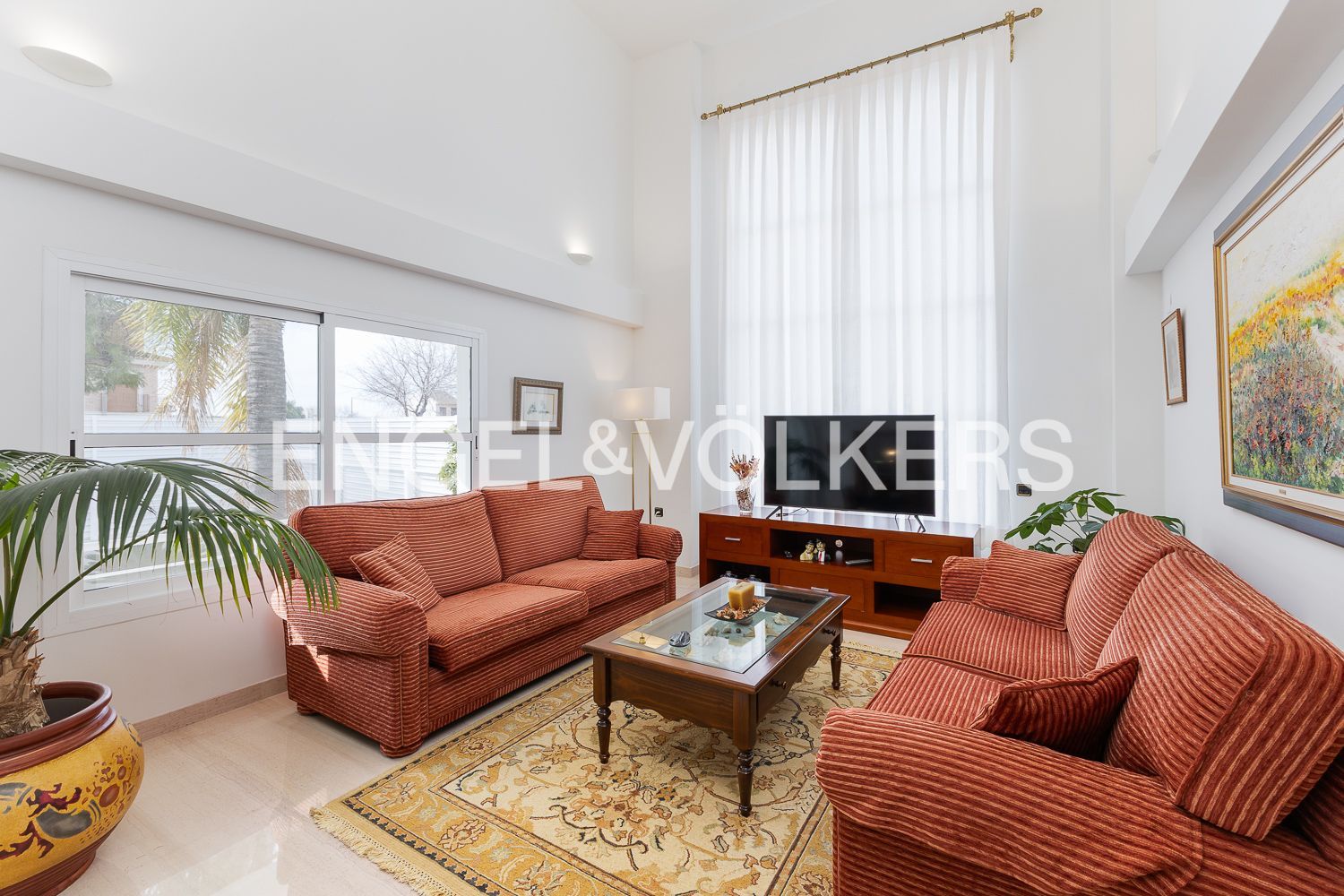 Sala de estar de Casa o chalet en venta en Puçol con Aire acondicionado, Calefacción y Jardín privado