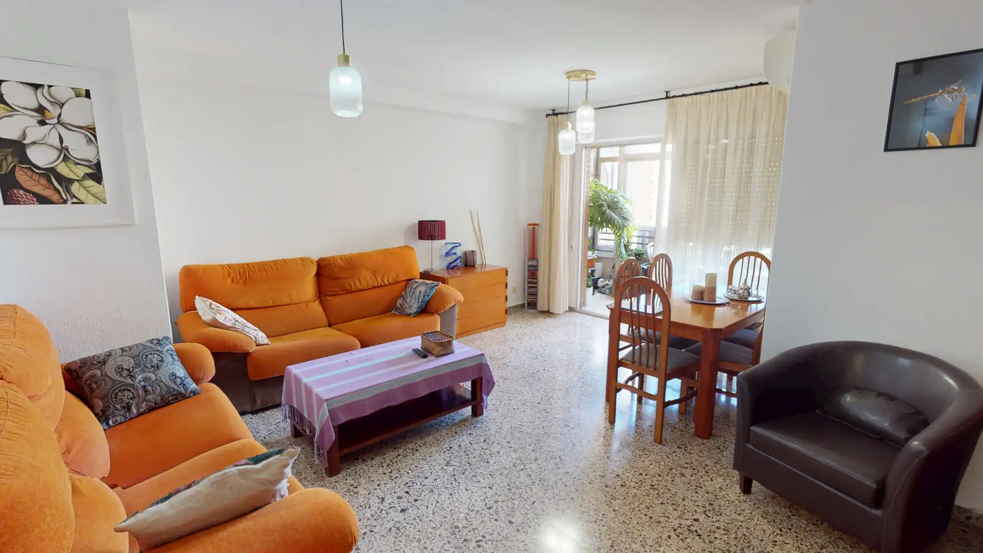 Living room of Flat for sale in Sant Joan d'Alacant  with Air Conditioner, Storage room and Balcony
