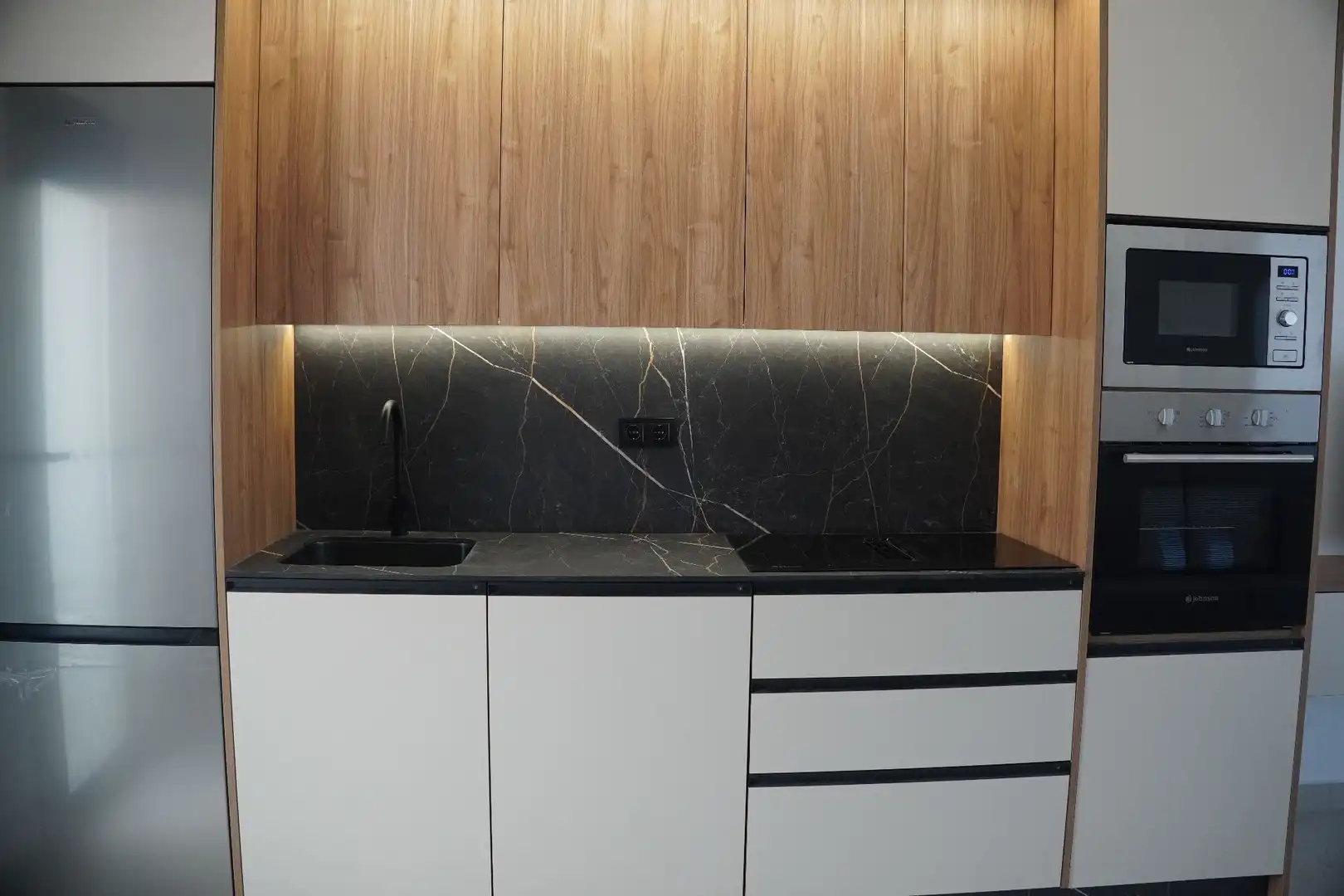 Cocina de Apartamento en venta en Pilar de la Horadada con Aire acondicionado, Calefacción y Jardín privado