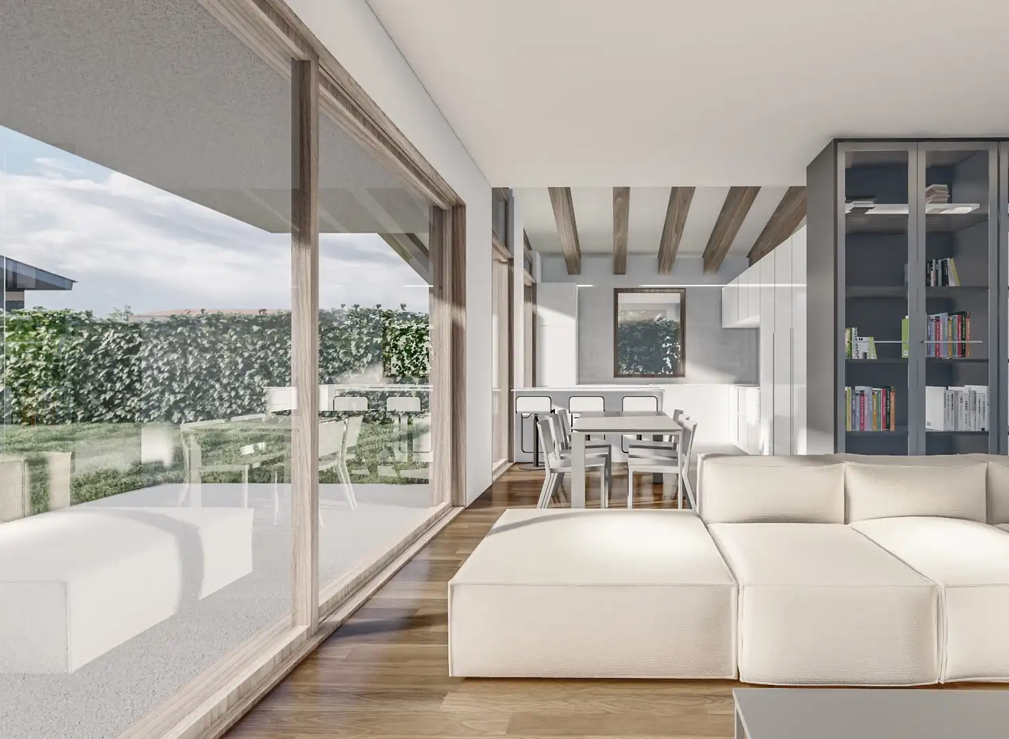 Sala de estar de Casa adosada en venta en Casserres