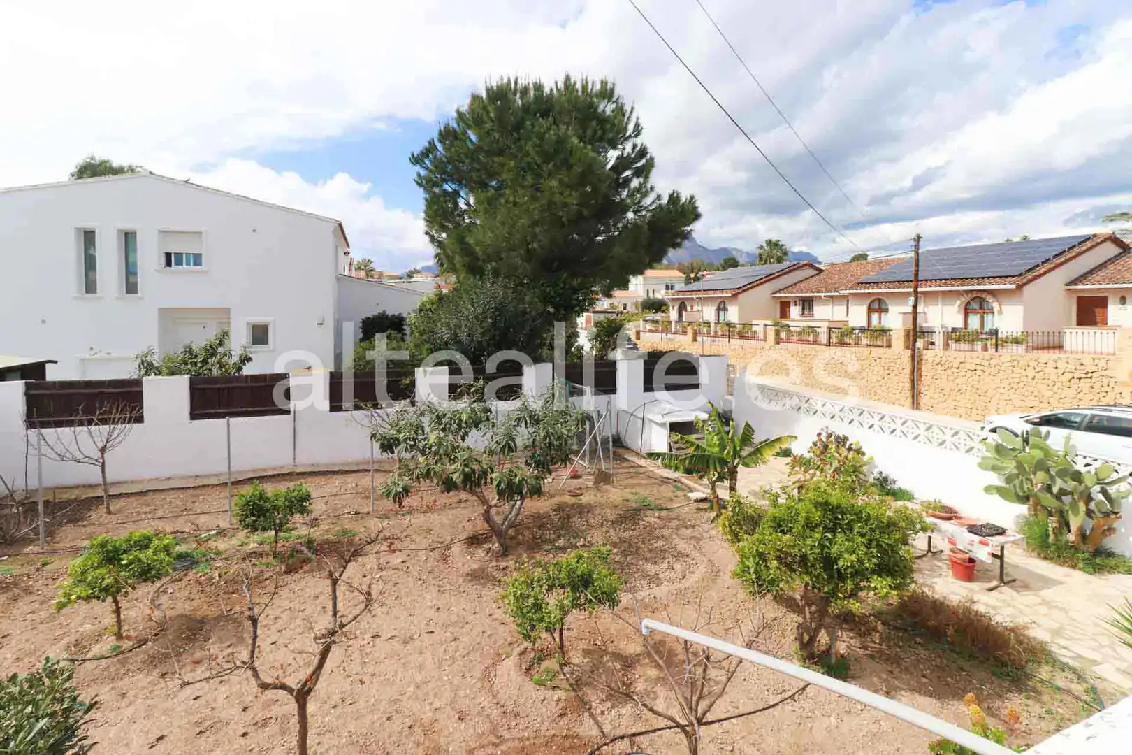 Garden of Houses for sale in L'Alfàs del Pi  with Air Conditioner, Private garden and Terrace