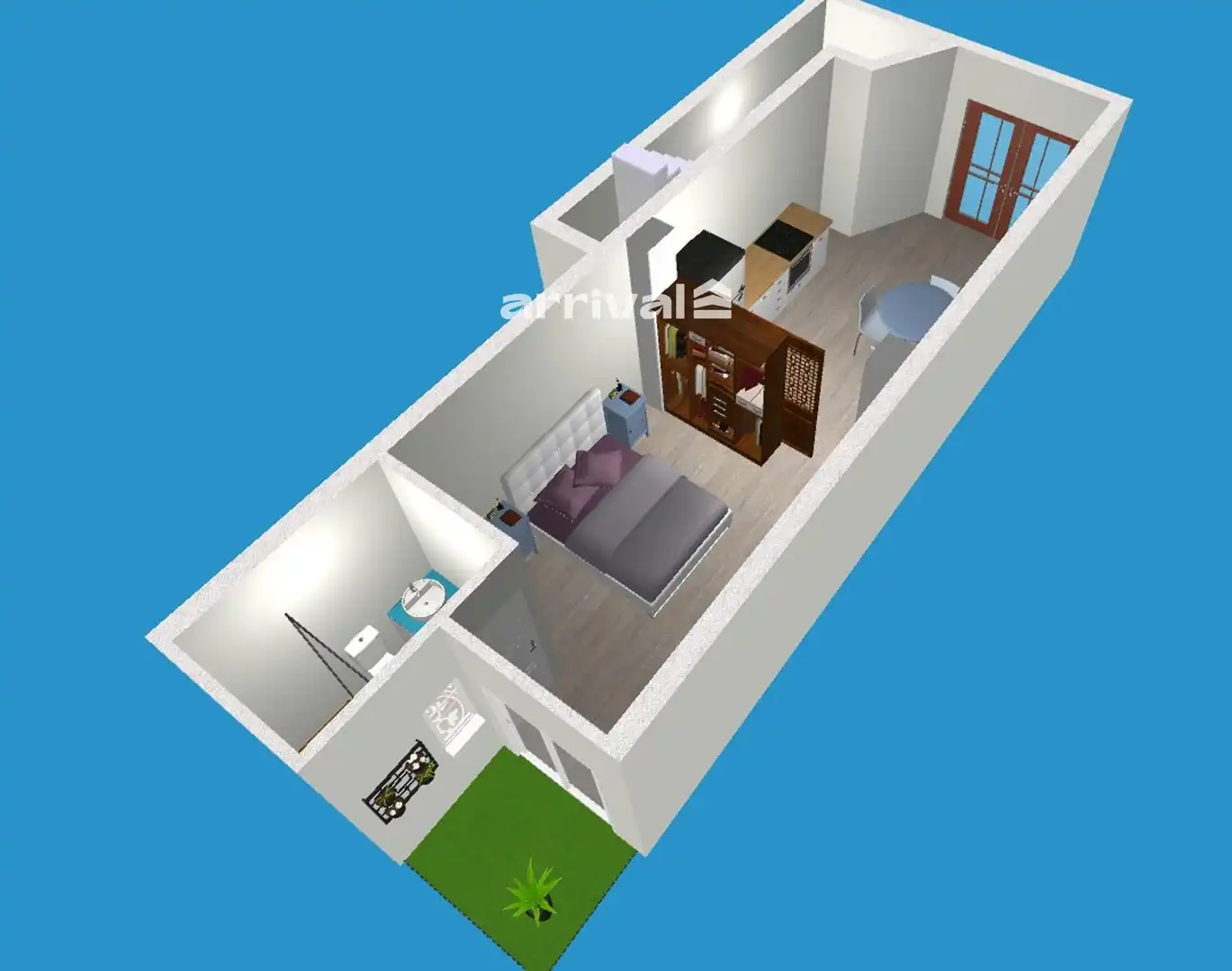 Habitación de Casa o chalet en venta en Valencia con Aire acondicionado, Terraza y Balcón