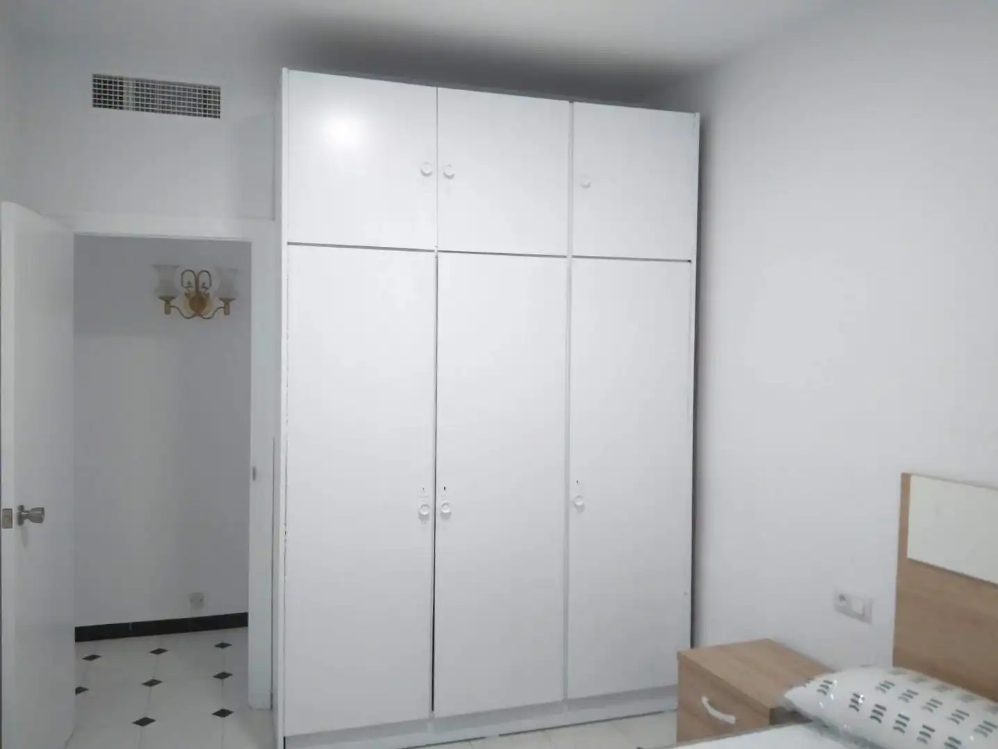 Bedroom of Flat for rent in Murcia  with Air Conditioner, Heating and Furnished