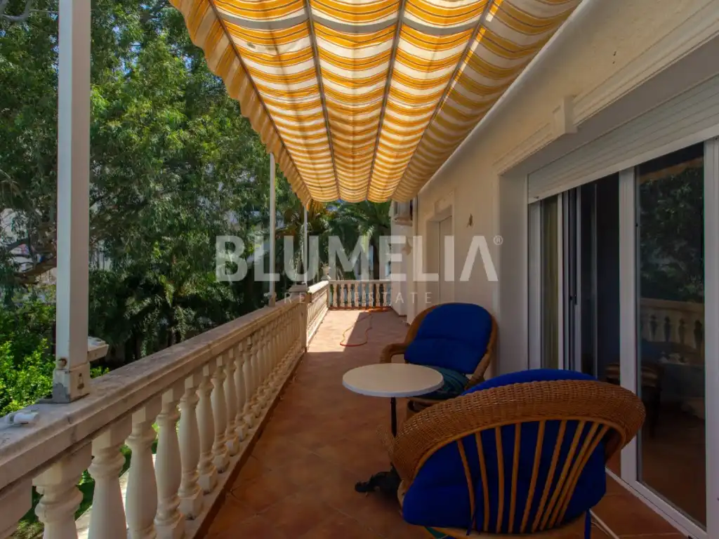 Terrassa de Casa o xalet en venda en Dénia amb Aire condicionat, Jardí privat i Terrassa