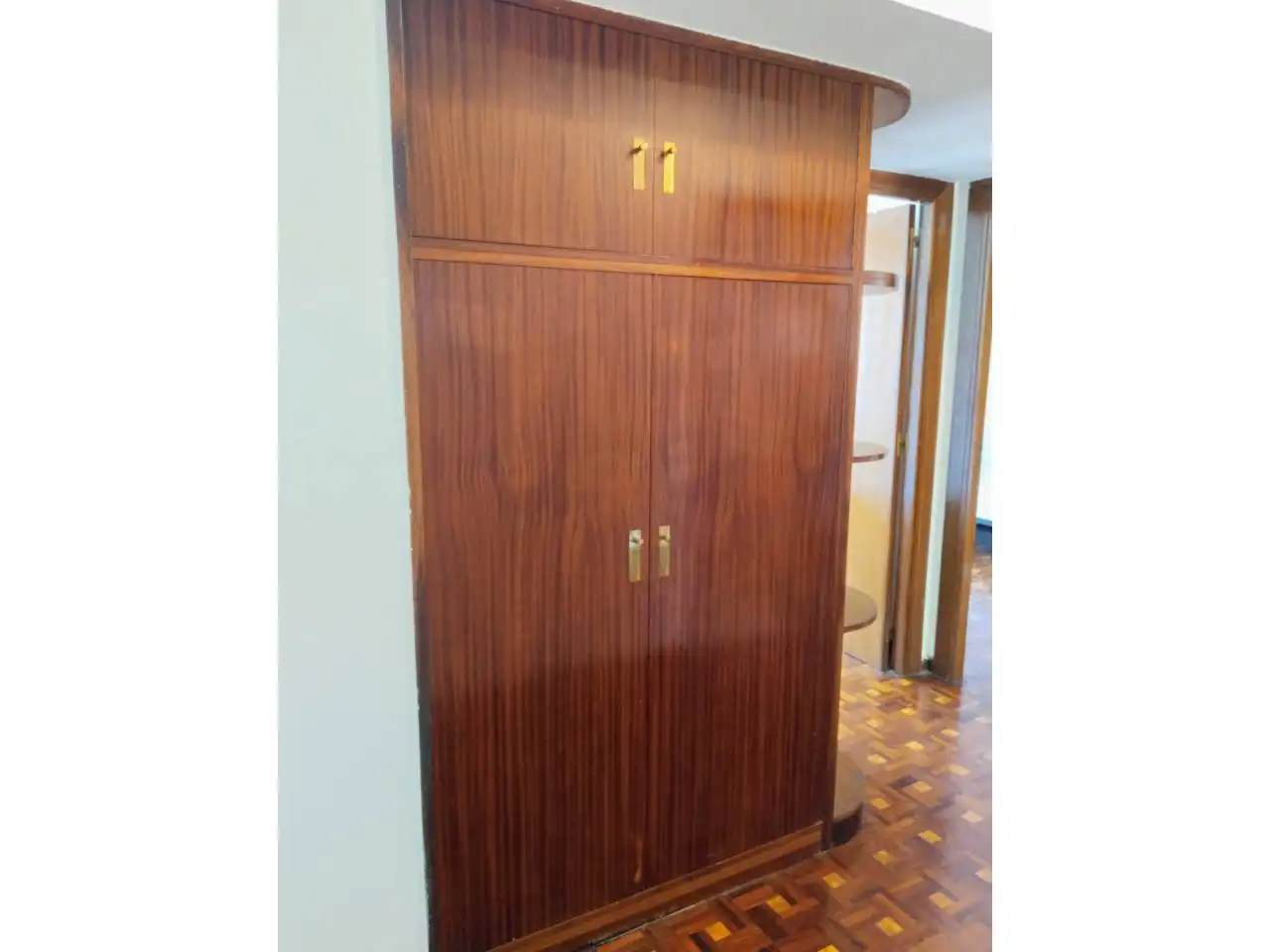 Bedroom of Flat for rent in Burgos  with Heating, Parquet flooring and Terrace
