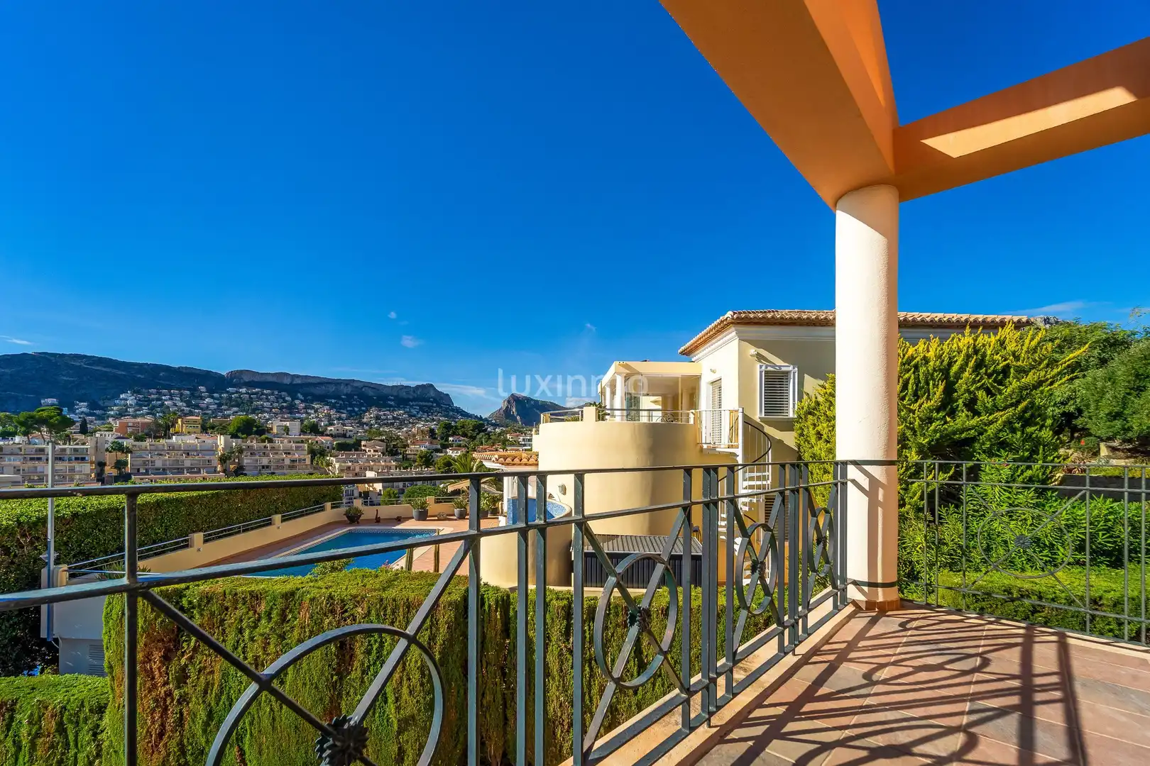 Exterior view of Houses for sale in Calpe / Calp  with Air Conditioner, Heating and Terrace