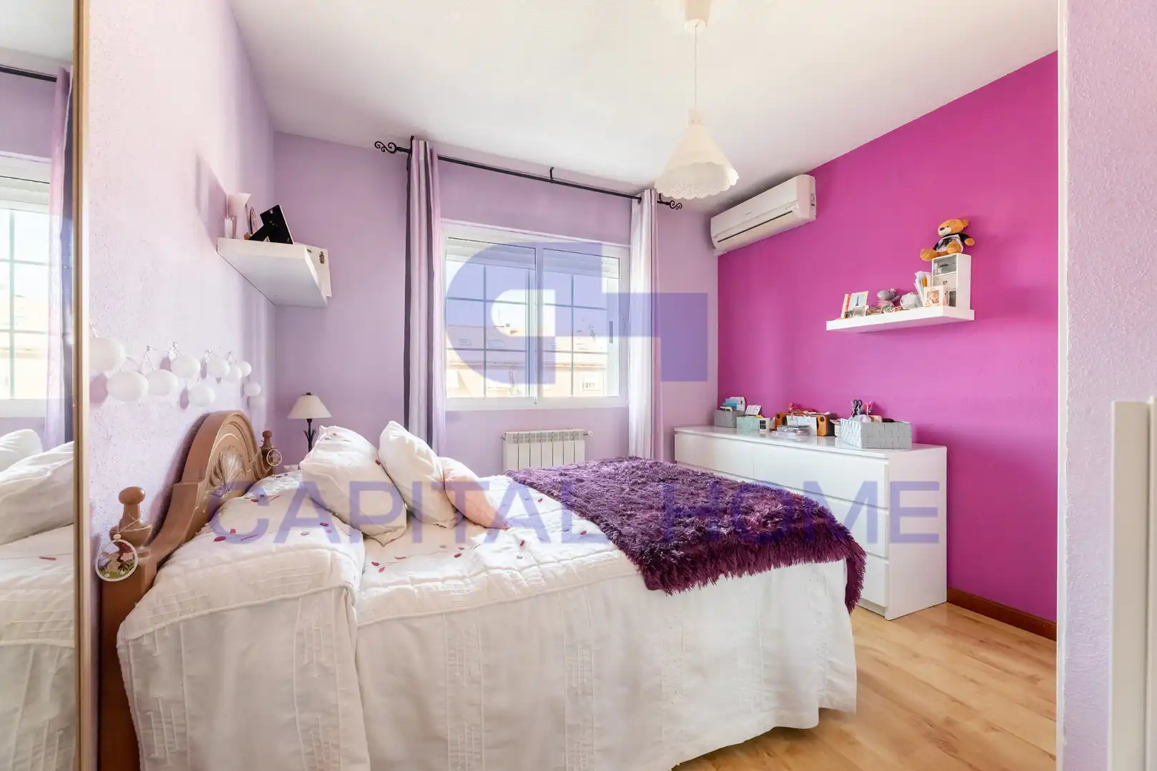 Bedroom of Houses for sale in Azuqueca de Henares  with Air Conditioner, Heating and Storage room