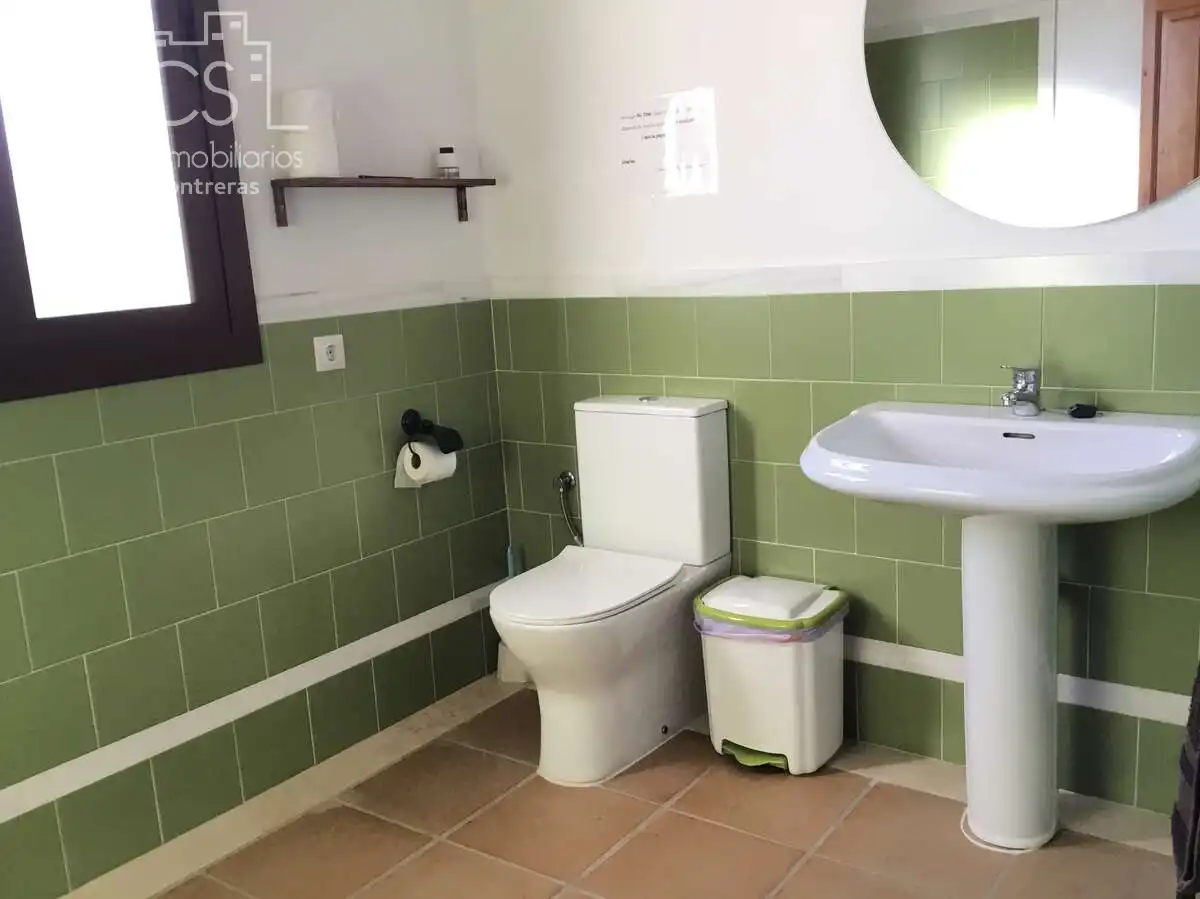 Bany de Finca rústica en venda en El Pedroso amb Traster, Piscina i Moblat