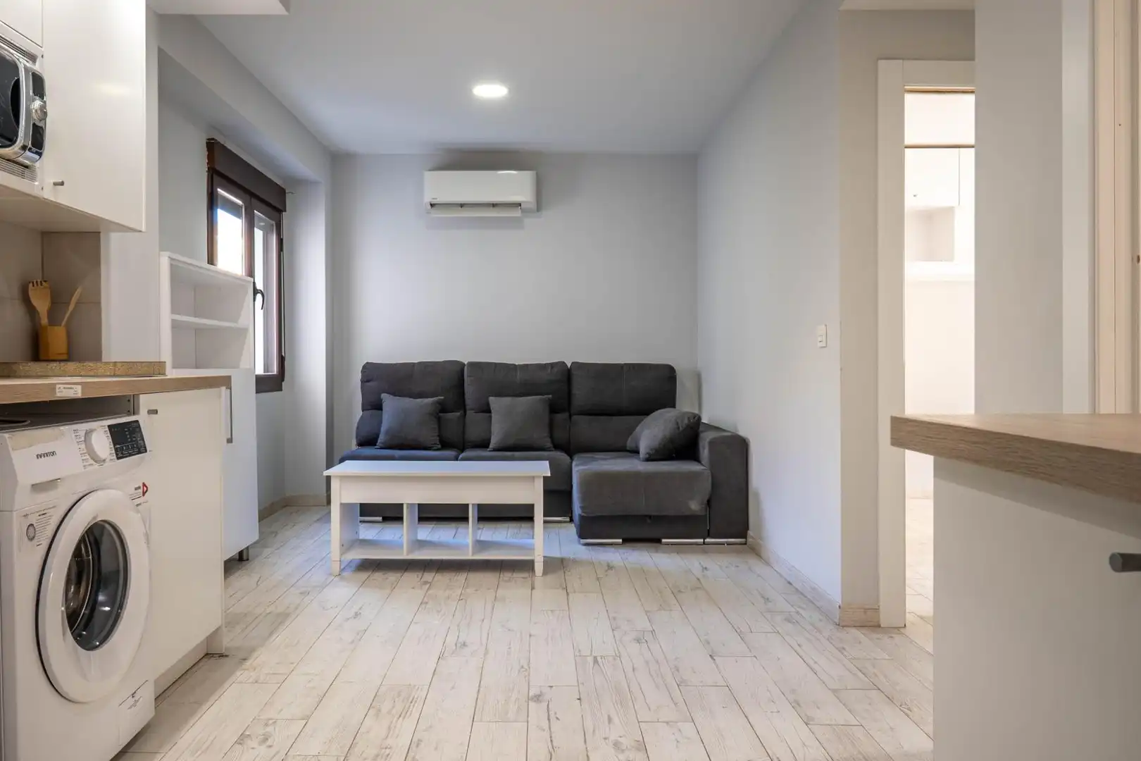 Wohnzimmer von Wohnung zur Miete in Granada mit Klimaanlage, Heizung und Möbliert