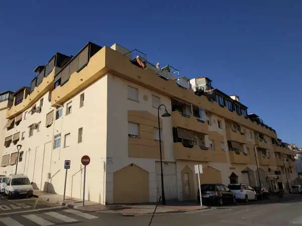 Vista exterior de Piso en venta en Mijas