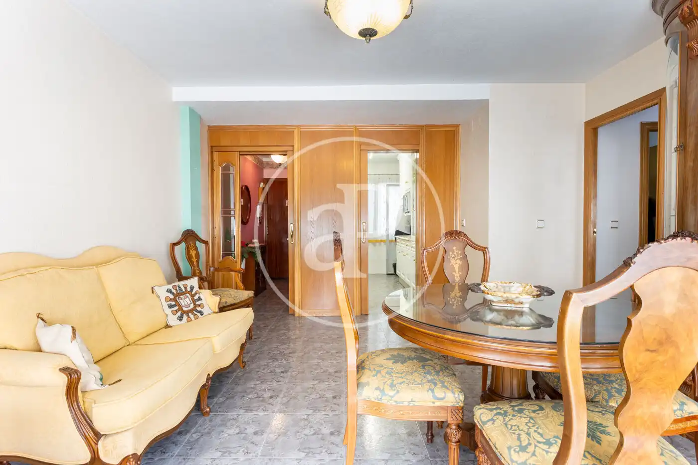 Sala de estar de Piso en venta en Valencia con Calefacción y Amueblado