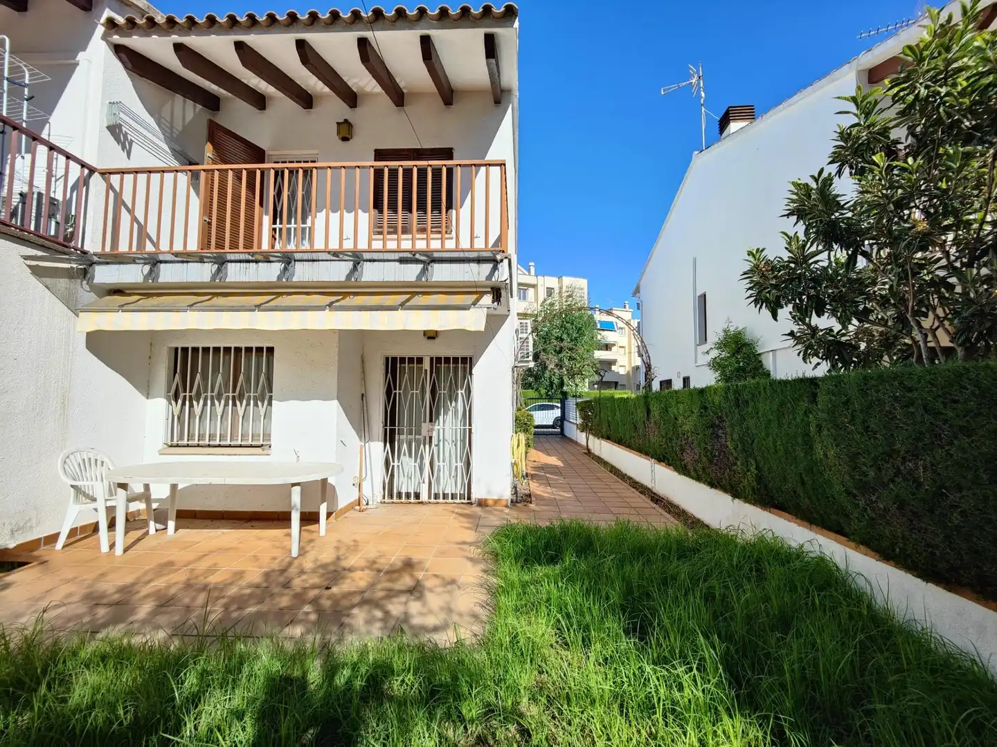 Vista exterior de Casa adosada en venta en Calafell con Aire acondicionado, Calefacción y Jardín privado