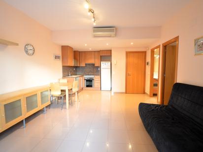 Sala d'estar de Planta baixa en venda en Vilanova i la Geltrú amb Aire condicionat, Terrassa i Balcó