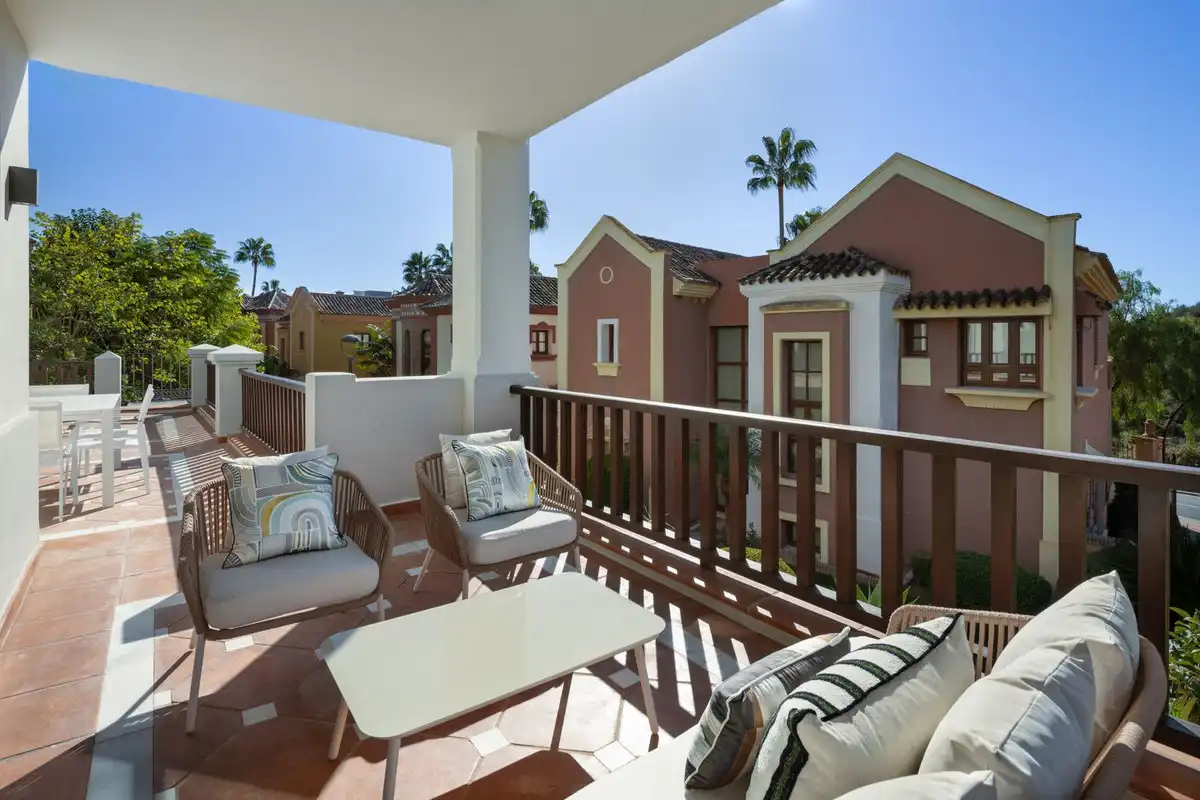Terraza de Casa o chalet en venta en Marbella con Aire acondicionado, Terraza y Trastero