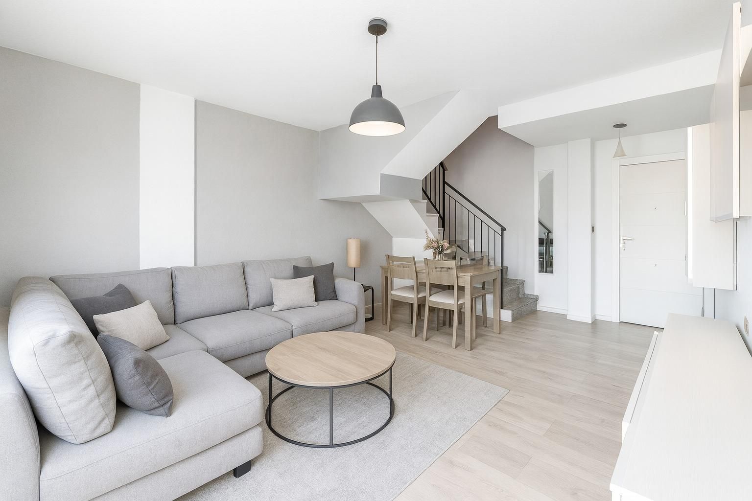 Living room of Duplex for sale in Gójar  with Air Conditioner, Terrace and Furnished