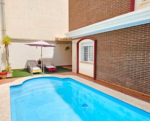 Swimming pool of Single-family semi-detached for sale in  Jaén Capital  with Air Conditioner, Heating and Terrace