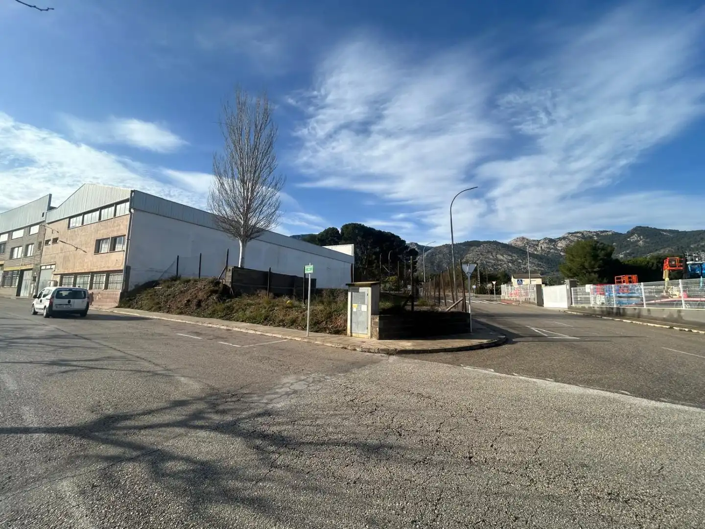 Vista exterior de Terreno industrial en venta en Muro de Alcoy