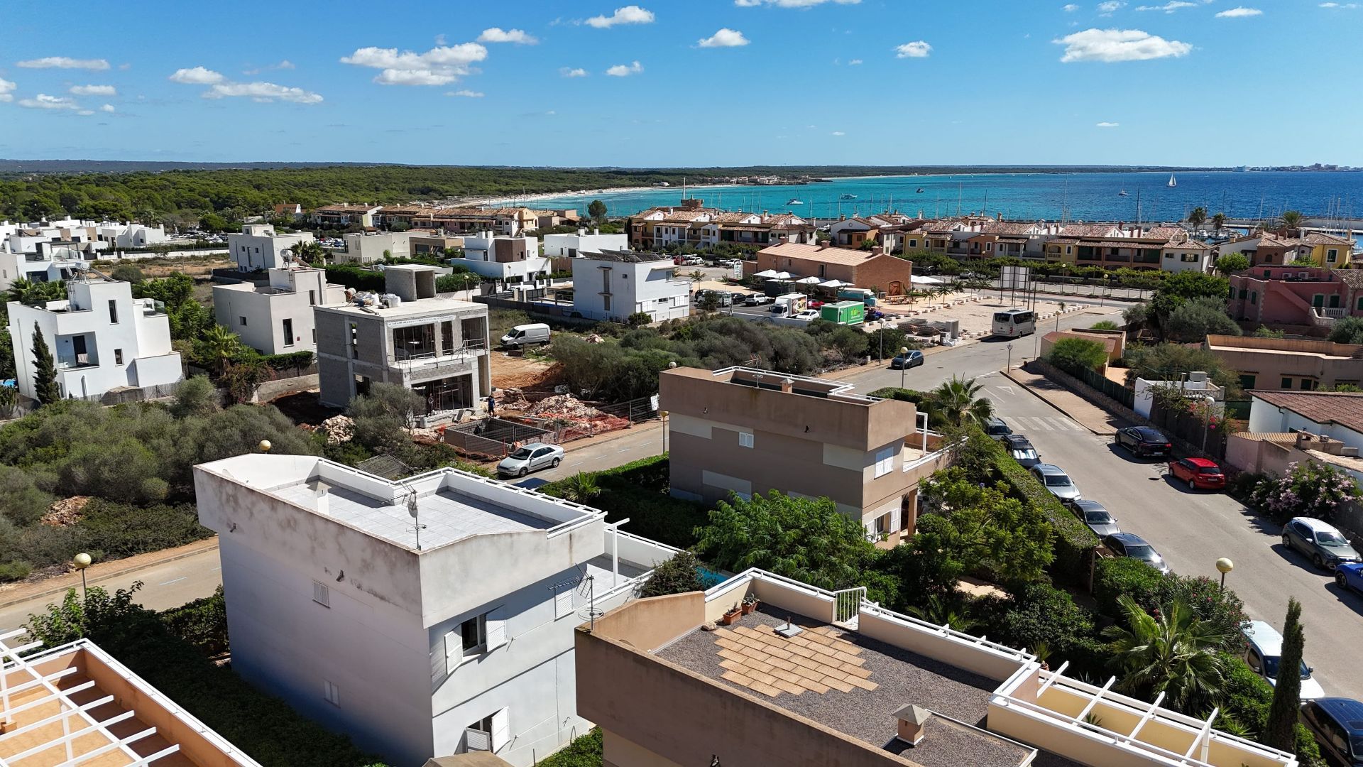Exterior view of House or chalet to rent in Campos  with Air Conditioner, Heating and Private garden