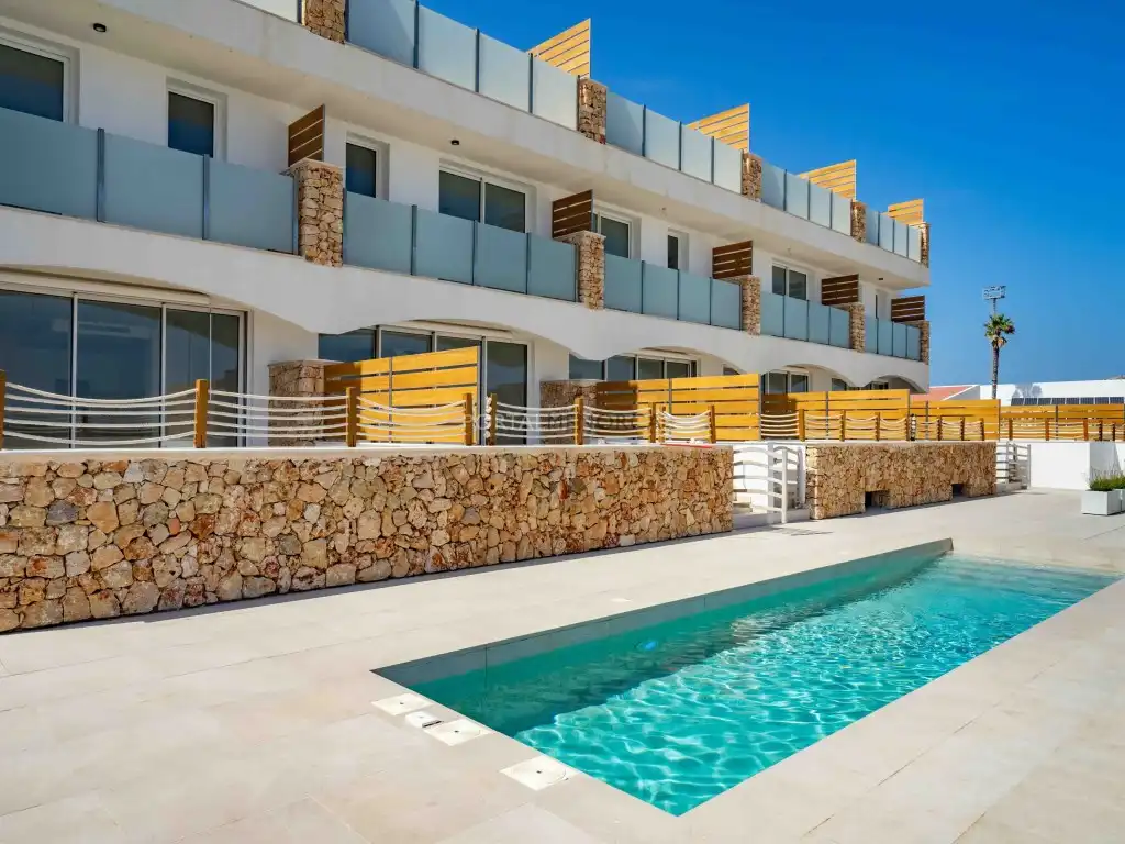 Swimming pool of Houses for sale in Es Mercadal