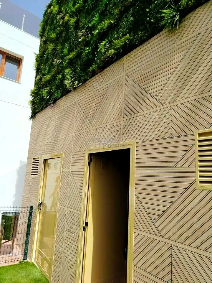 Vista exterior de Casa adosada en venta en La Nucia con Aire acondicionado, Jardín privado y Terraza