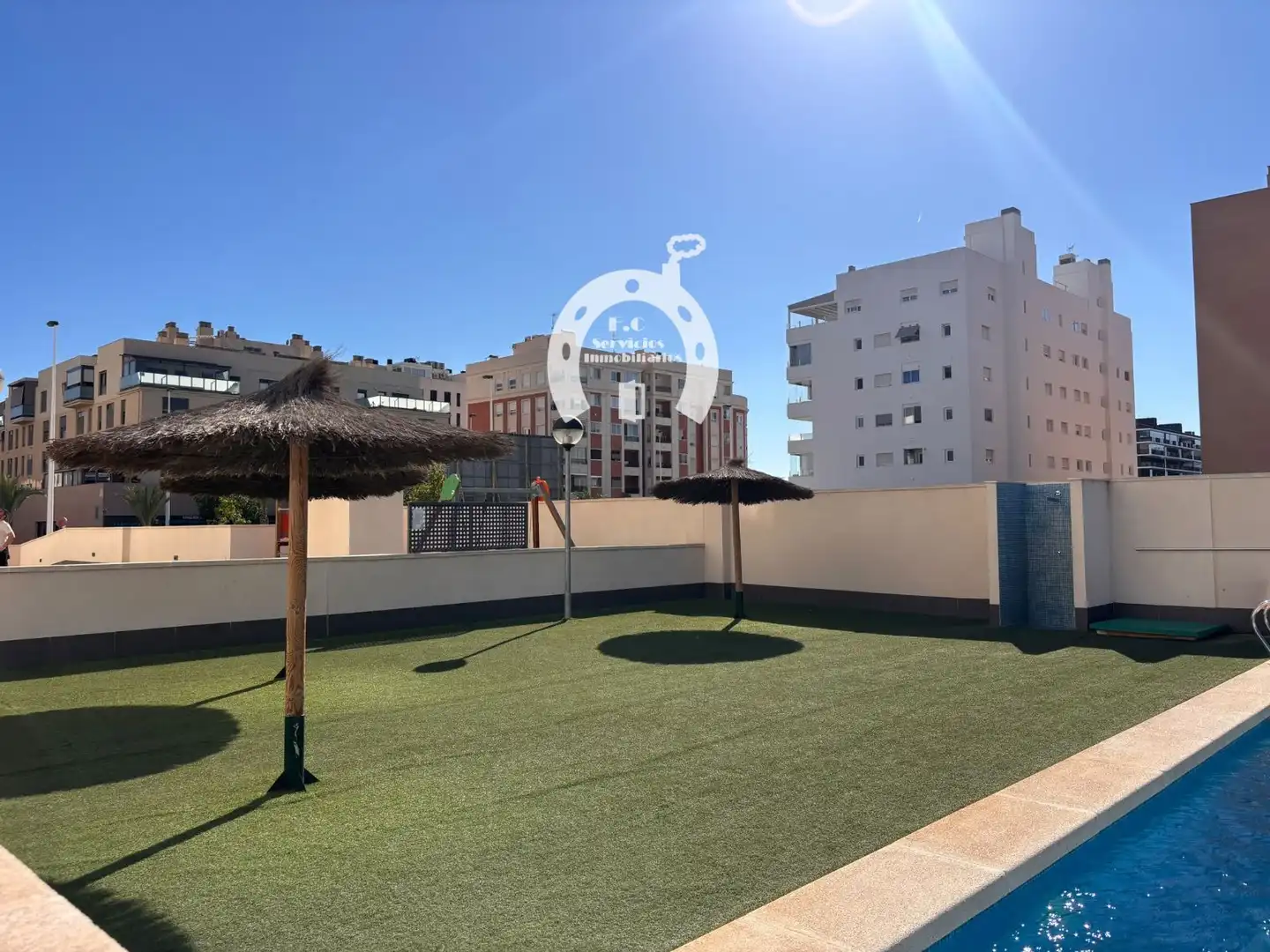 Terrassa de Pis en venda en Elche / Elx amb Aire condicionat, Terrassa i Piscina
