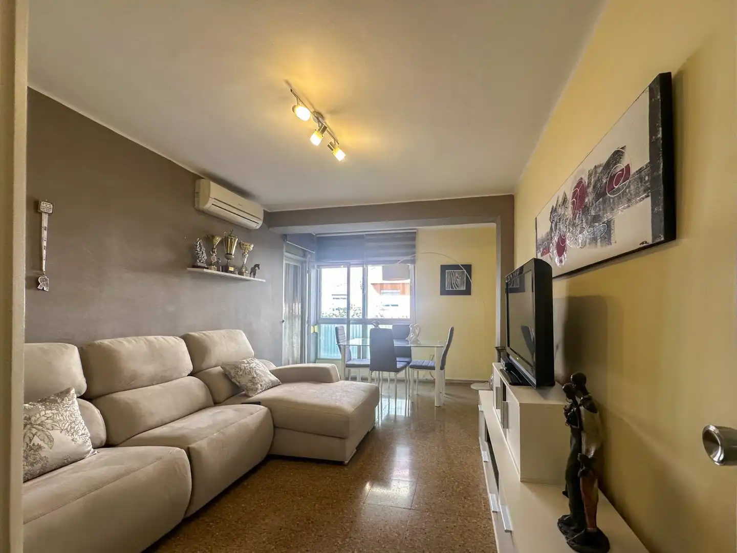 Sala de estar de Piso en venta en Reus con Aire acondicionado