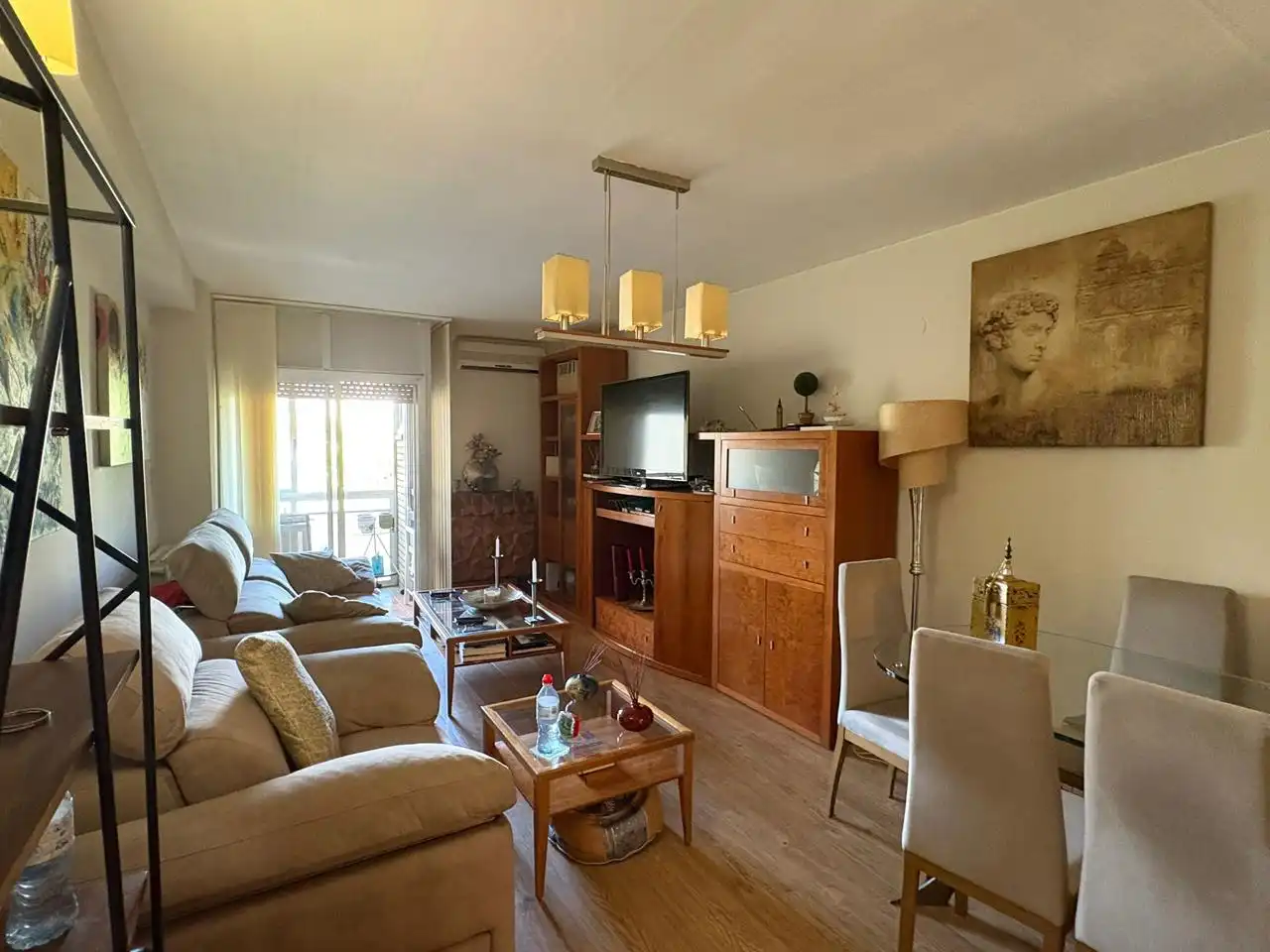 Sala de estar de Piso en venta en Zaragoza con Aire acondicionado, Calefacción y Parquet